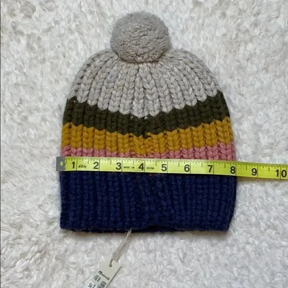 NWT Madewell Hat PomPom Multicolored - Picture 7 of 8